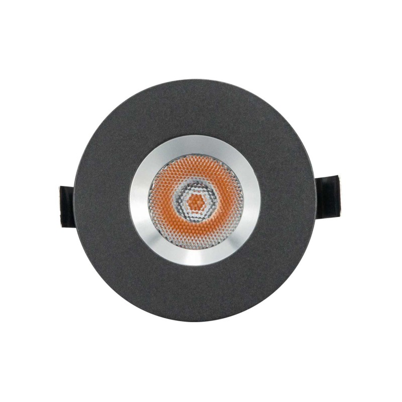 Spot encastrable LED mini 1W puce OSRAM 110Lm 15º Noir