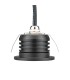Foco empotrable spot LED mini 1W chip OSRAM 110Lm 15º Negro