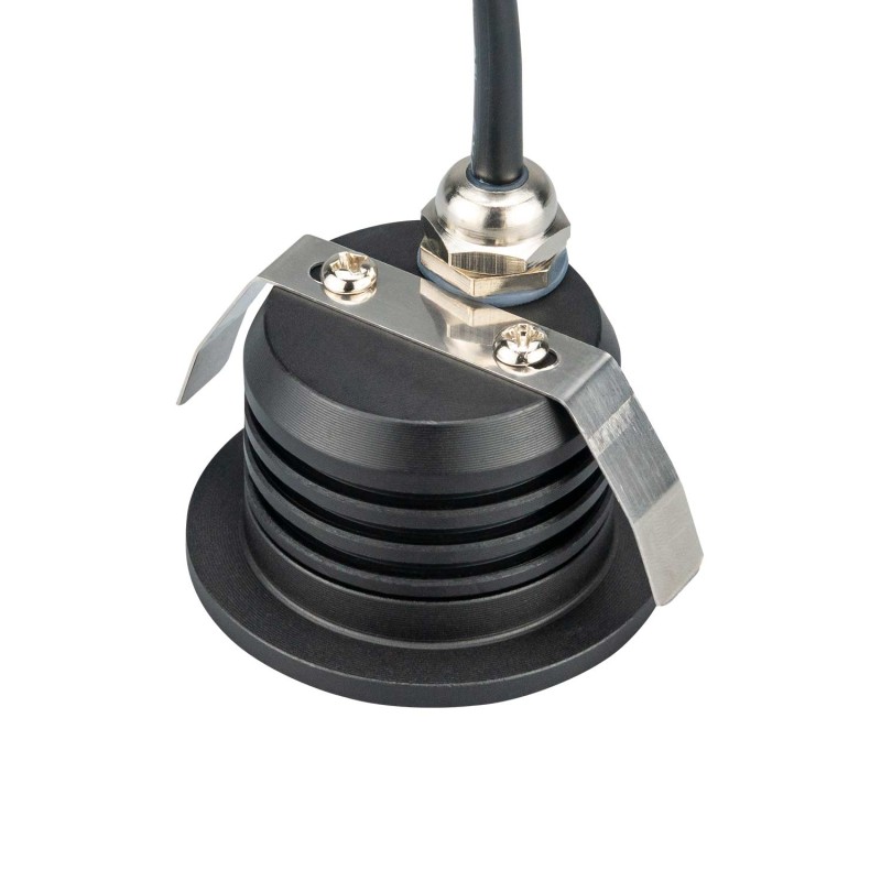 Faretto da incasso LED mini 1W OSRAM chip 110Lm 15º Nero