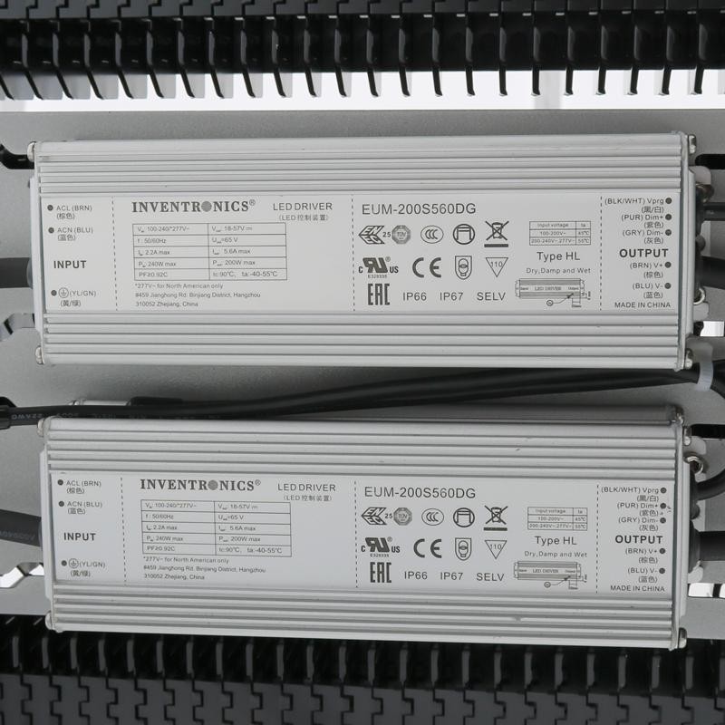 Proiettore LED modulare 500W chip LUMILEDS 62500Lm per campi sportivi