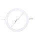 Aro blanco supletorio embellecedor cubre hueco para downlight LED 201mm