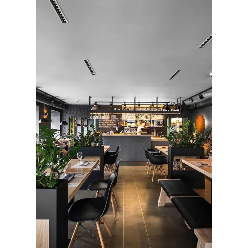 Faretto LED da incasso mini 10W chip OSRAM 15º UGR17 800Lm