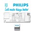 Pack of 2 - 40W IP65 60x60 LED Panel Philips driver 4400Lm