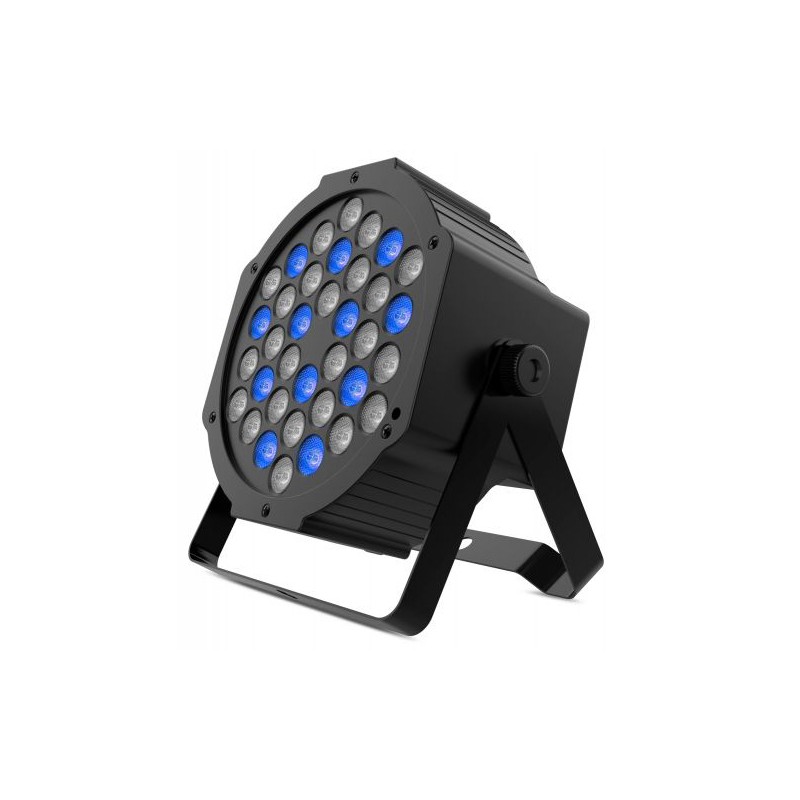 Proiettore LED AUDIBAX MONTANA 36 per spettacoli 36W RGB con telecomando + DMX IP20