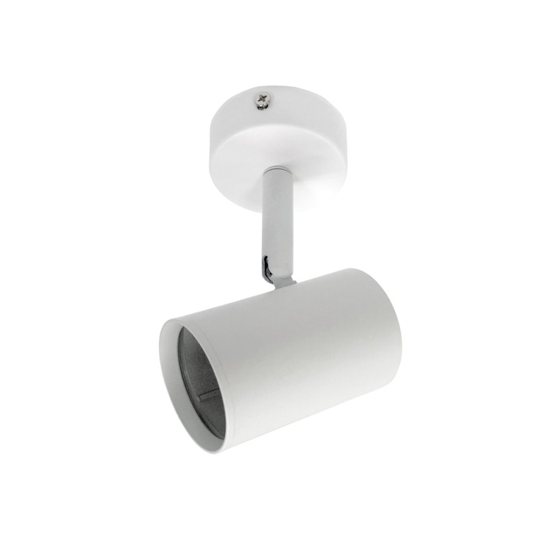 Aplique de techo o pared blanco para 1 foco GU10