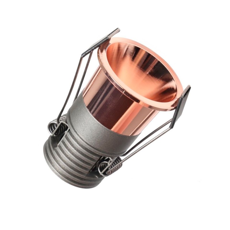 Spot LED encastrable mini 5W CCT 24° UGR11 GOLD ROSE