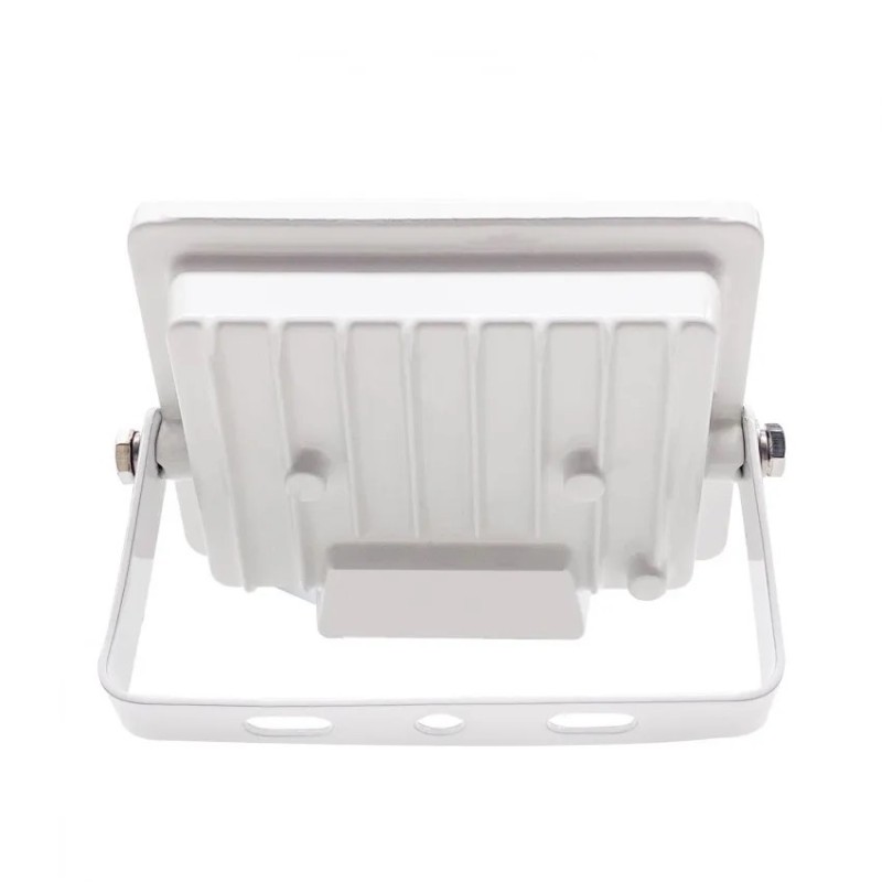 10W Slim White Outdoor LED Floodlight IP65
