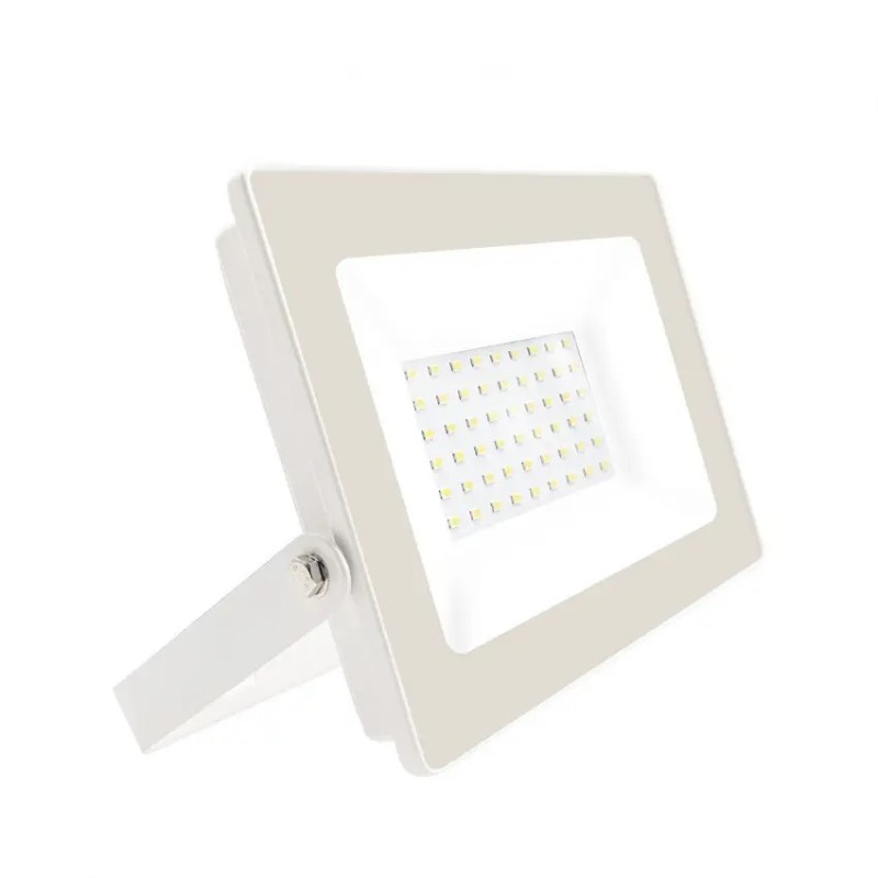 50W Slim White LED Floodlight IP65 5500Lm