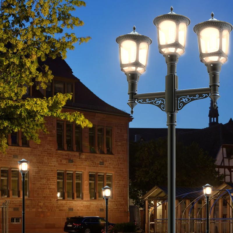 FORMENTERA 30W 3000Lm Solar LED Street Light with PIR + motion detector