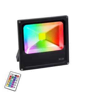 Foco proyector LED RGB 100W IP65