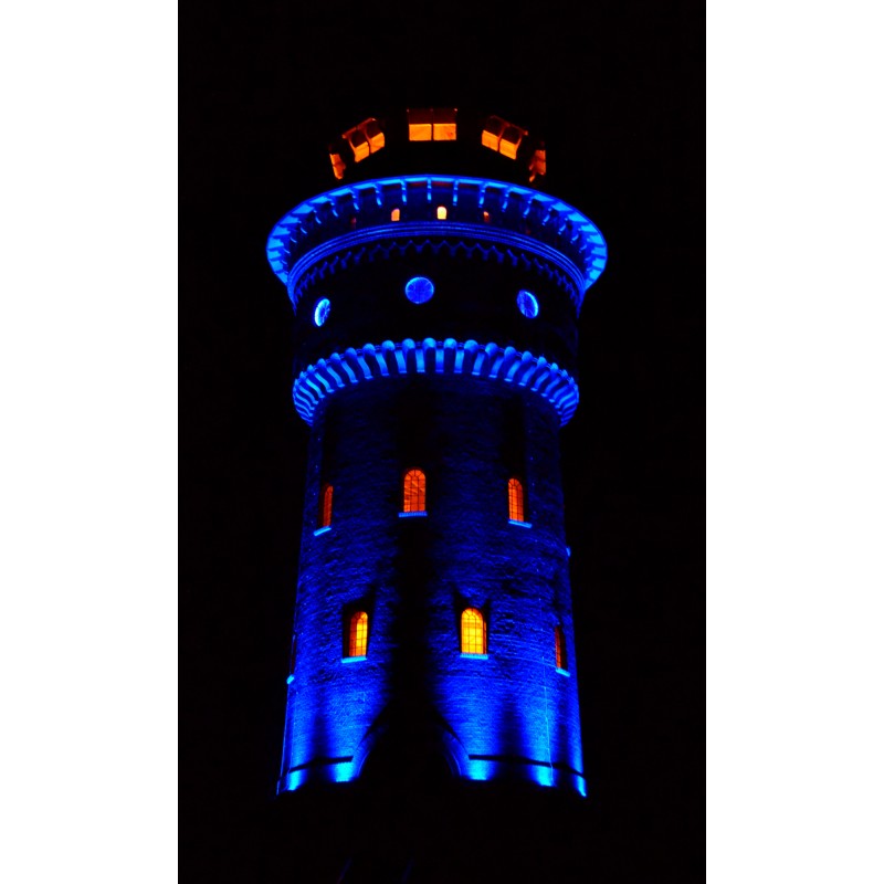 Foco proyector LED PRO exterior RGB 100W IP65