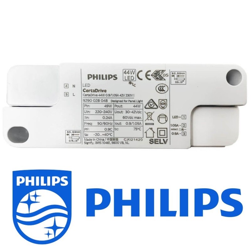 Downlight LED 40W 4800Lm CCT driver PHILIPS UGR17 IP44