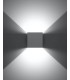 Aplique de pared LED LUCA blanco 6W IP54 by SOLLUX