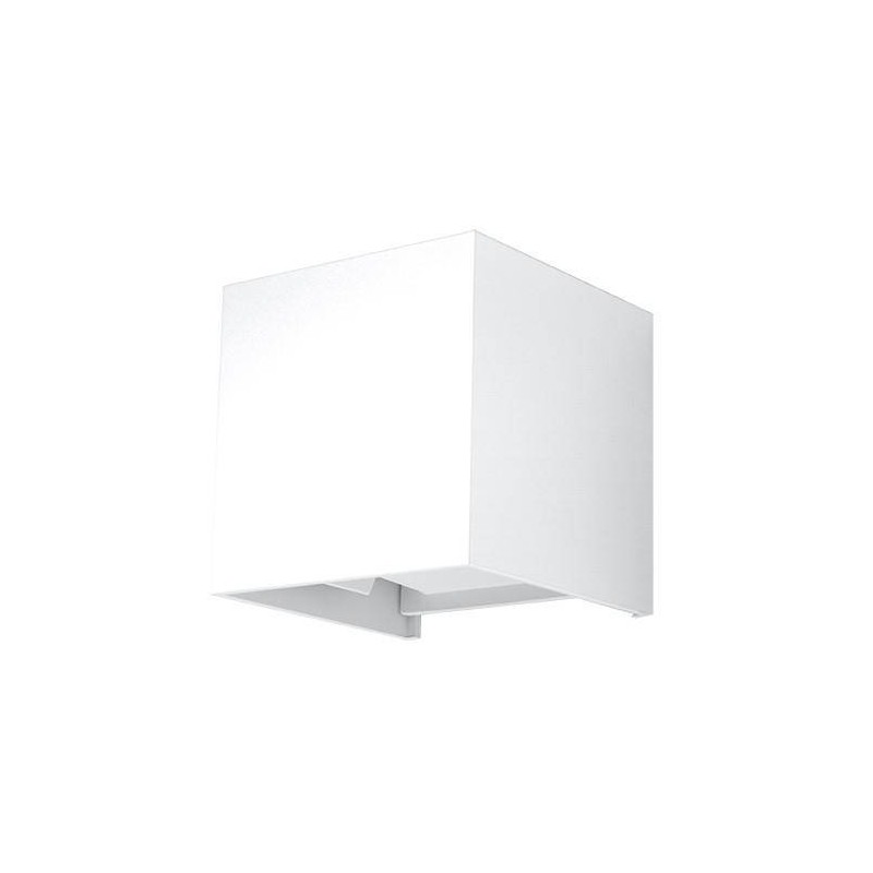 6W White LUCA IP54 Wall Lamp by SOLLUX