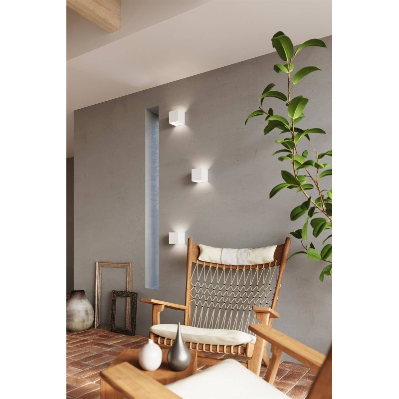 Applique LED LUCA bianco 6W IP54 by SOLLUX