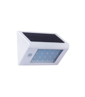 Aplique solar LED con sensor de presencia PIR 4W 300Lm IP65