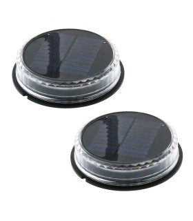 Pack x2 - Baliza solar LED de suelo 3W IP66 con estaca