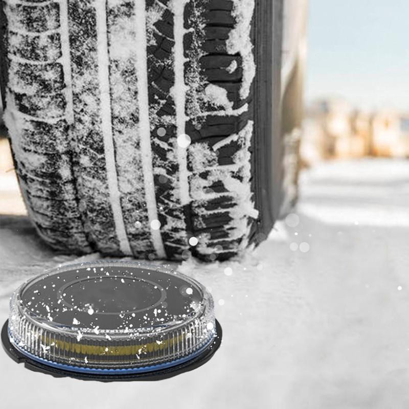 Pack of 2 Solar LED Surface Ground Lights 3W