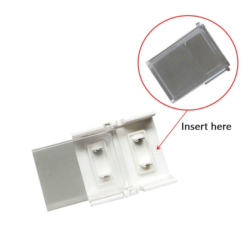 Connettore a unione rigida per striscia LED COB 230V 8mm