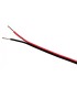 Cavo 2x0.75mm rosso/nero striscia LED monocolore - 5/10/25/100 Metri