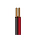 Cable paralelo 2x0.75mm rojo/negro tira LED monocolor - 5/10/25/100 metros