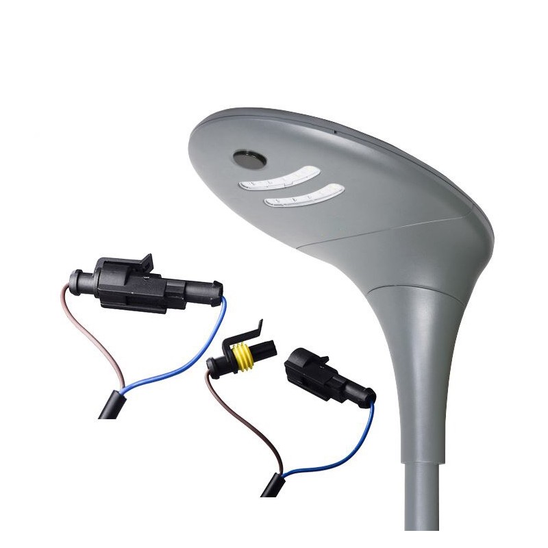 Lampione solare LED GOLF 15W LUMILEDS 2800Lm - opzione colonna 3m