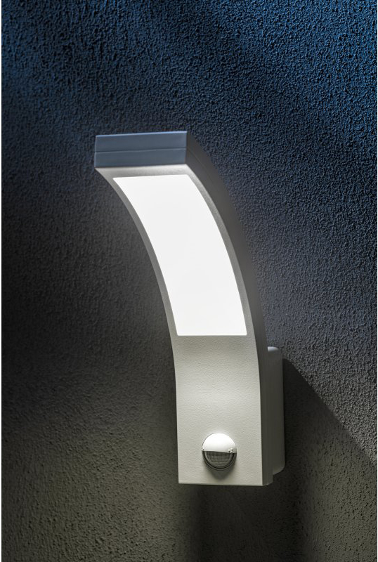 Applique Da Esterno LED 10W Con Sensore Di Movimento - Luce 100W Equivalente, IP54, 3000K Caldo - Foto 10