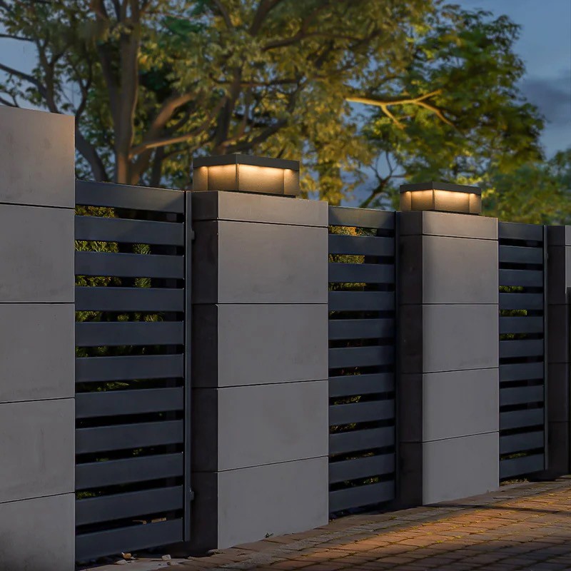 ELEGANCE Solar LED Bollard for Floor Mounting