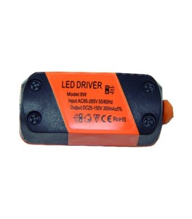 Driver para luminarias LED de 8W 300mA