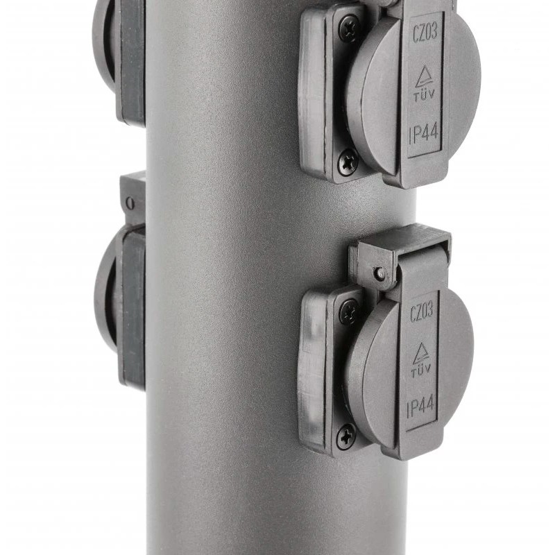 Borne CORTA multiprise Schuko 4 prises pour usage extérieur