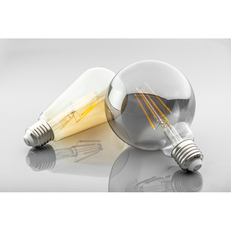 Ampoule LED SMOKE FILAMENT 8W E27 G95 Fumé