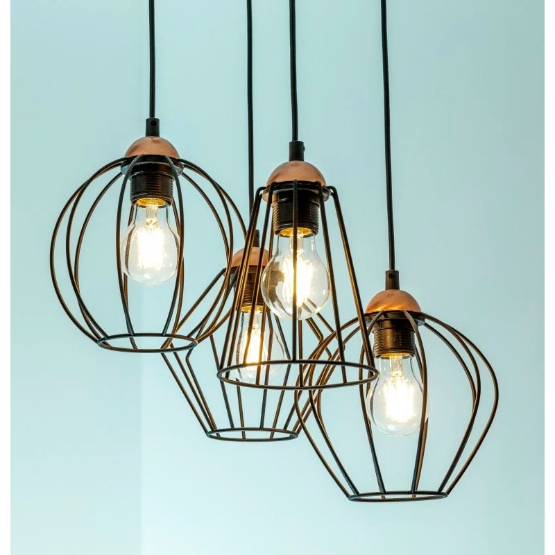 8W E27 A60 GLASS FILAMENT transparent LED Bulb