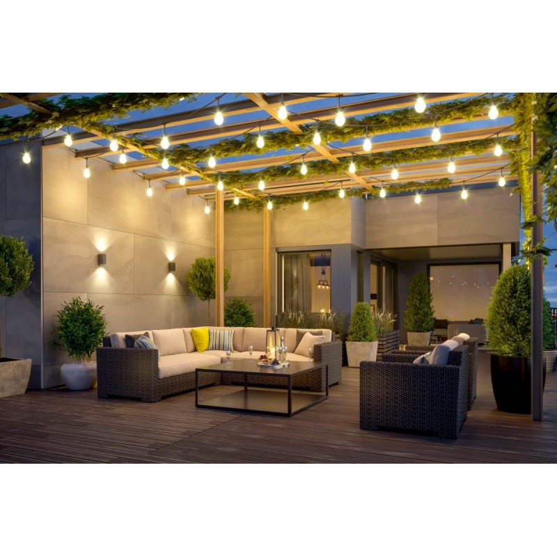 Lampadina LED GLASS FILAMENT 8W E27 A60 Transparente