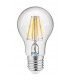 Lampadina LED GLASS FILAMENT 8W E27 A60 Transparente
