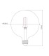 Bombilla LED GLASS FILAMENT 8W E27 Globo G125 transparente