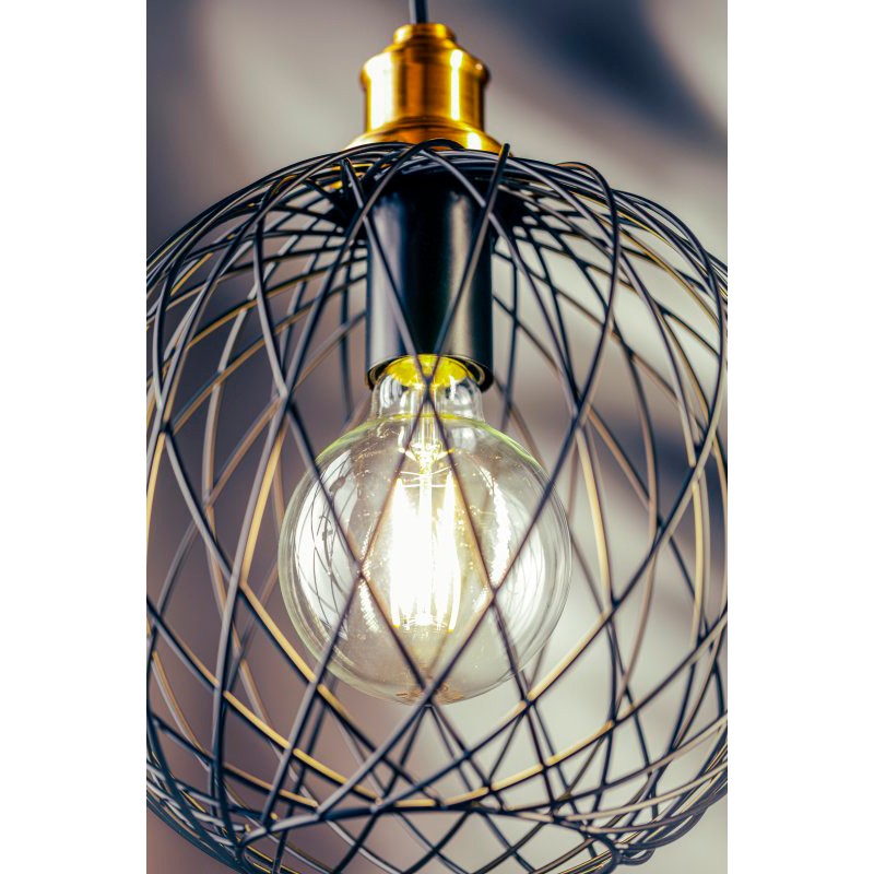 Ampoule LED GLASS FILAMENT 8W E27 Globe G125 transparent