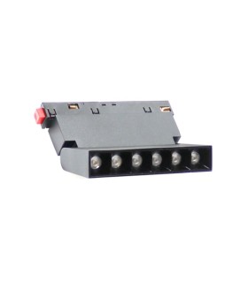 Foco LED 6W orientable para carril magnético 48V chip OSRAM UGR17