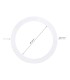 Anello bianco supplementare copre foro per downlight LED 210mm