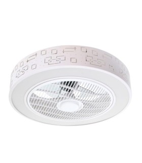 Ventilatore LED da soffitto PLUS STICKS 36W smart CCT Motore DC