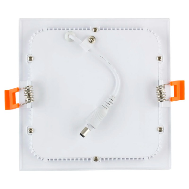 Downlight LED carré 16W 1664Lm IP20 coupe 180mm