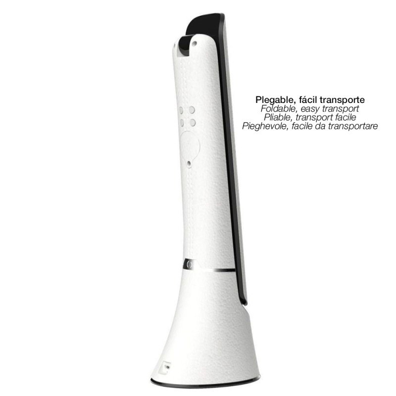 Lampe de table rechargeable INSPIRE LED 5W CCT dimmable avec affichage digital