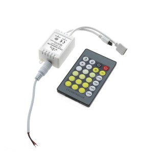 Mini contrôleur 12/24Vdc pour ruban LED CCT avec contrôle IR