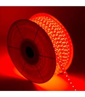 Ruban LED 5m rouge 60LED/m avec batterie 1800mAh
