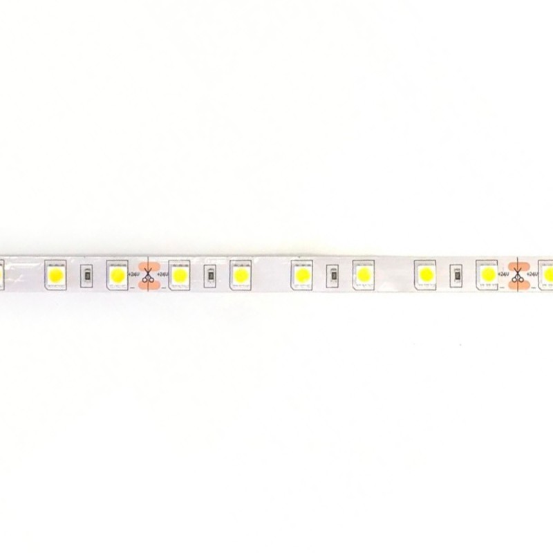 Tira LED PREMIUM 24V 9,6W/m 60LED/m SMD2835 900Lm/m IP20