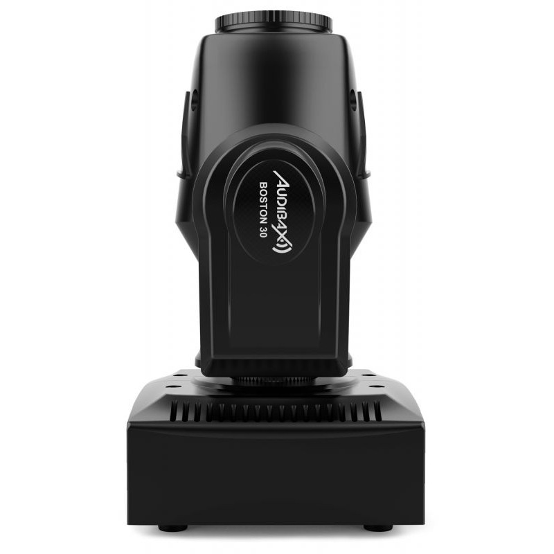 Moving head spot LED 30W DMX Audibax BOSTON Blanc + 7 Couleurs