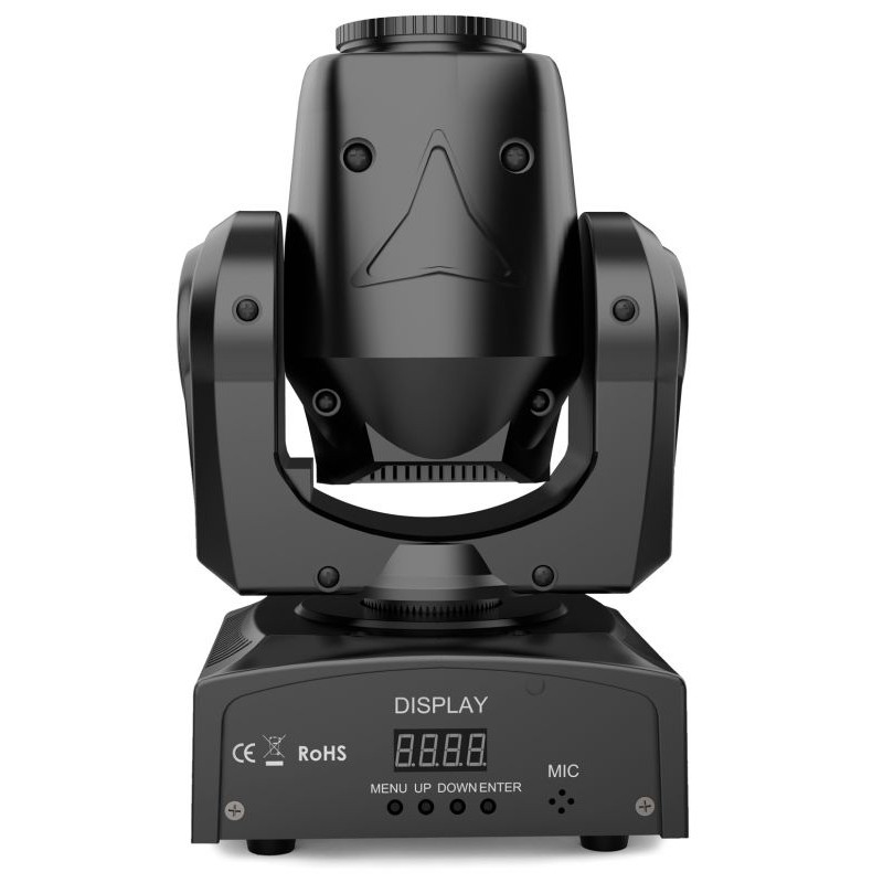 Testa mobile spot LED Audibax BOSTON 30W DMX RGBW per spettacoli