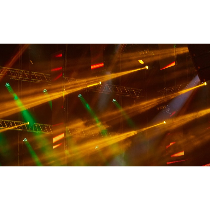 Cabeza Móvil LED RGBW DMX Audibax BOSTON 30W para espectáculos