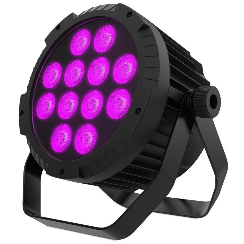 Proyector LED para espectáculos RGBWA + UV 144W IP65 DMX