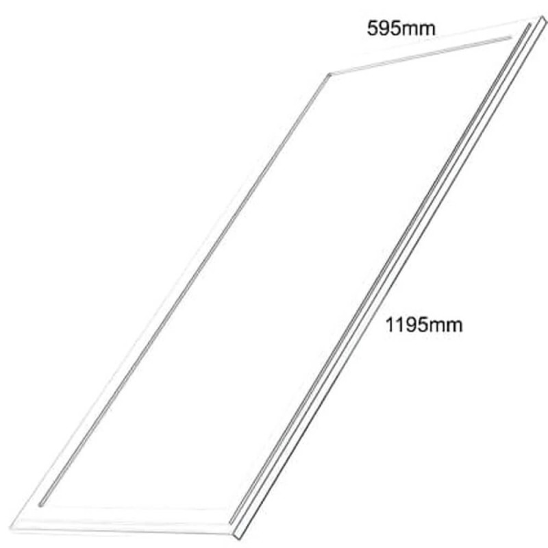 Panel LED slim 30x120cm 52W 4160Lm UGR19