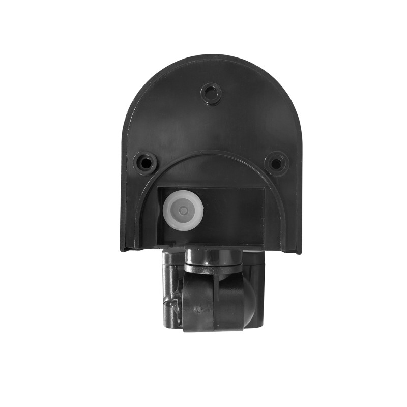 Sensor de movimiento PIR de pared 180º orientable 3 ajustes IP44 negro